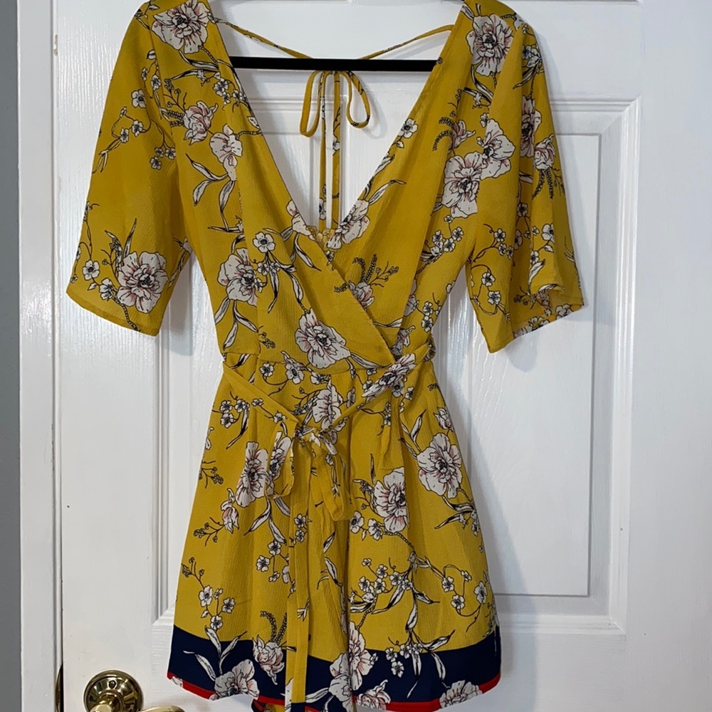Flower romper
